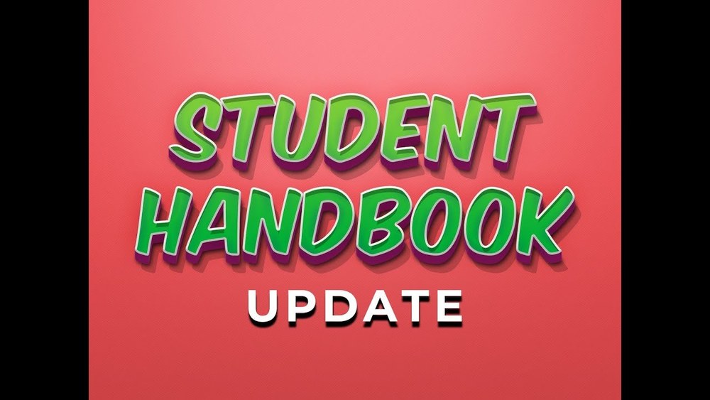 Student/Athletic Handbook Revisions HenrySenachwine High School